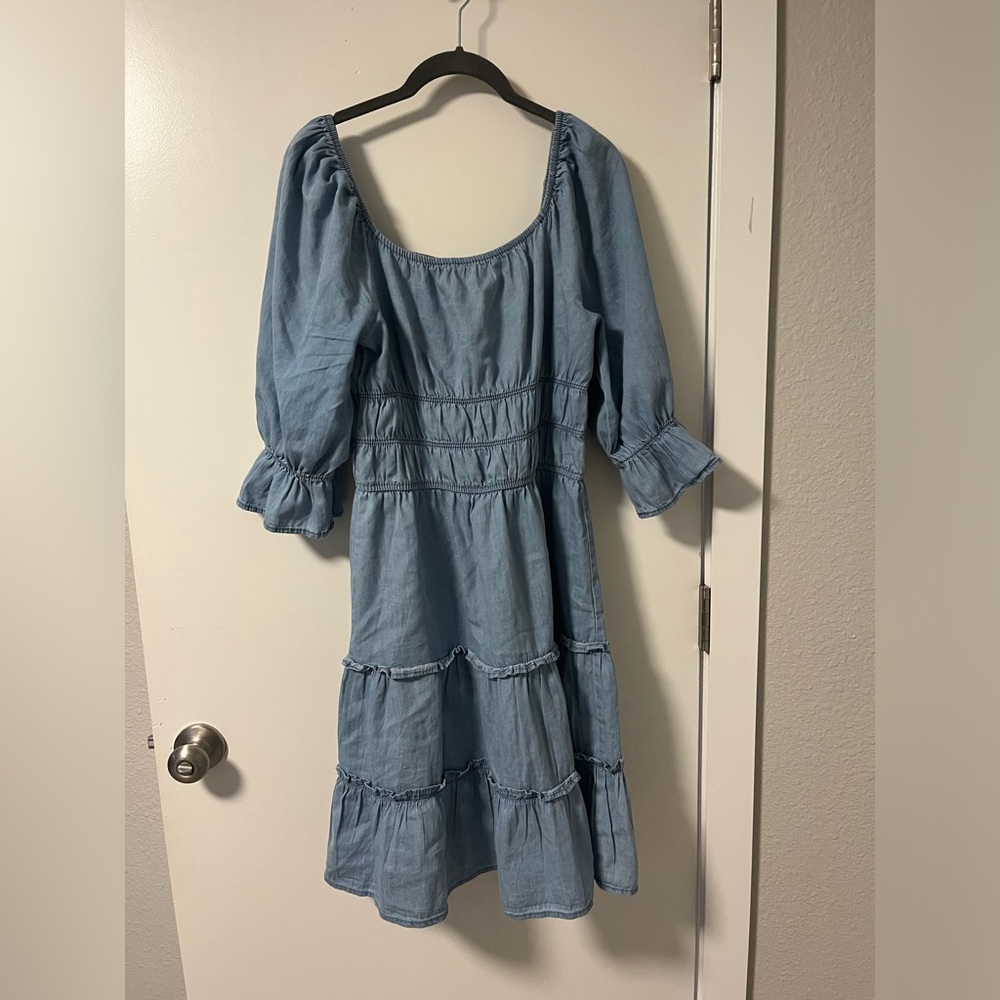 Blue Denim Dress